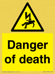 Danger of death